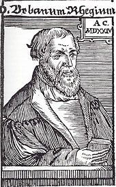 Porträt von Urbanus Rhegius