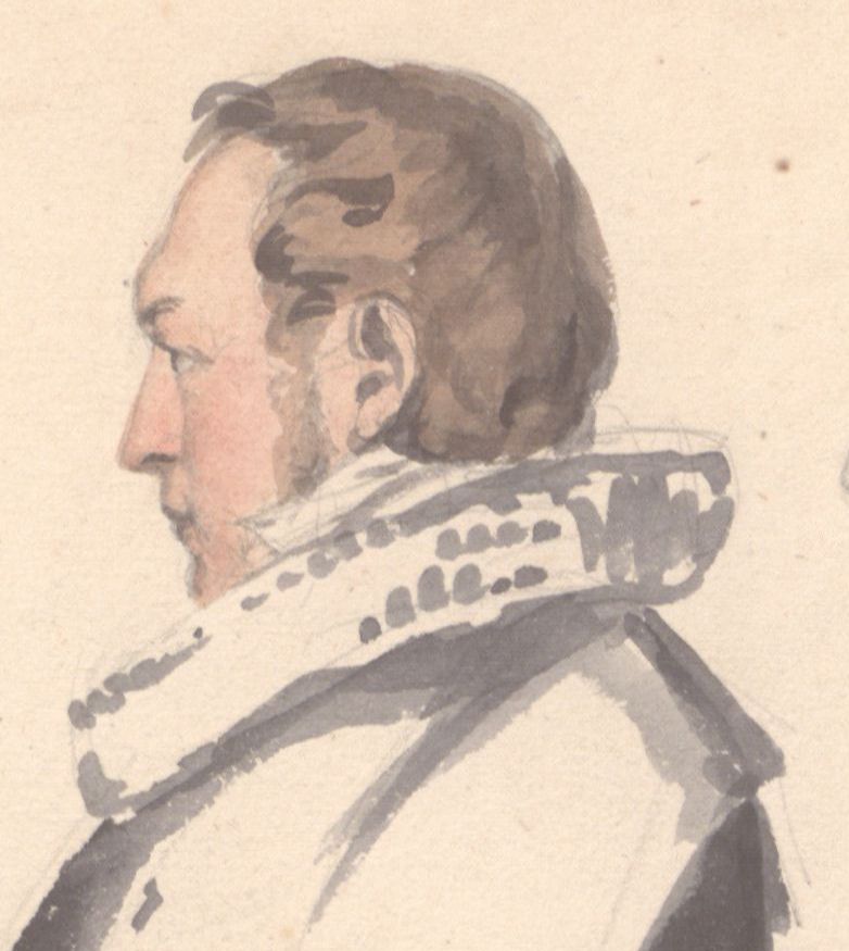 Porträt von Johann Martin Lappenberg