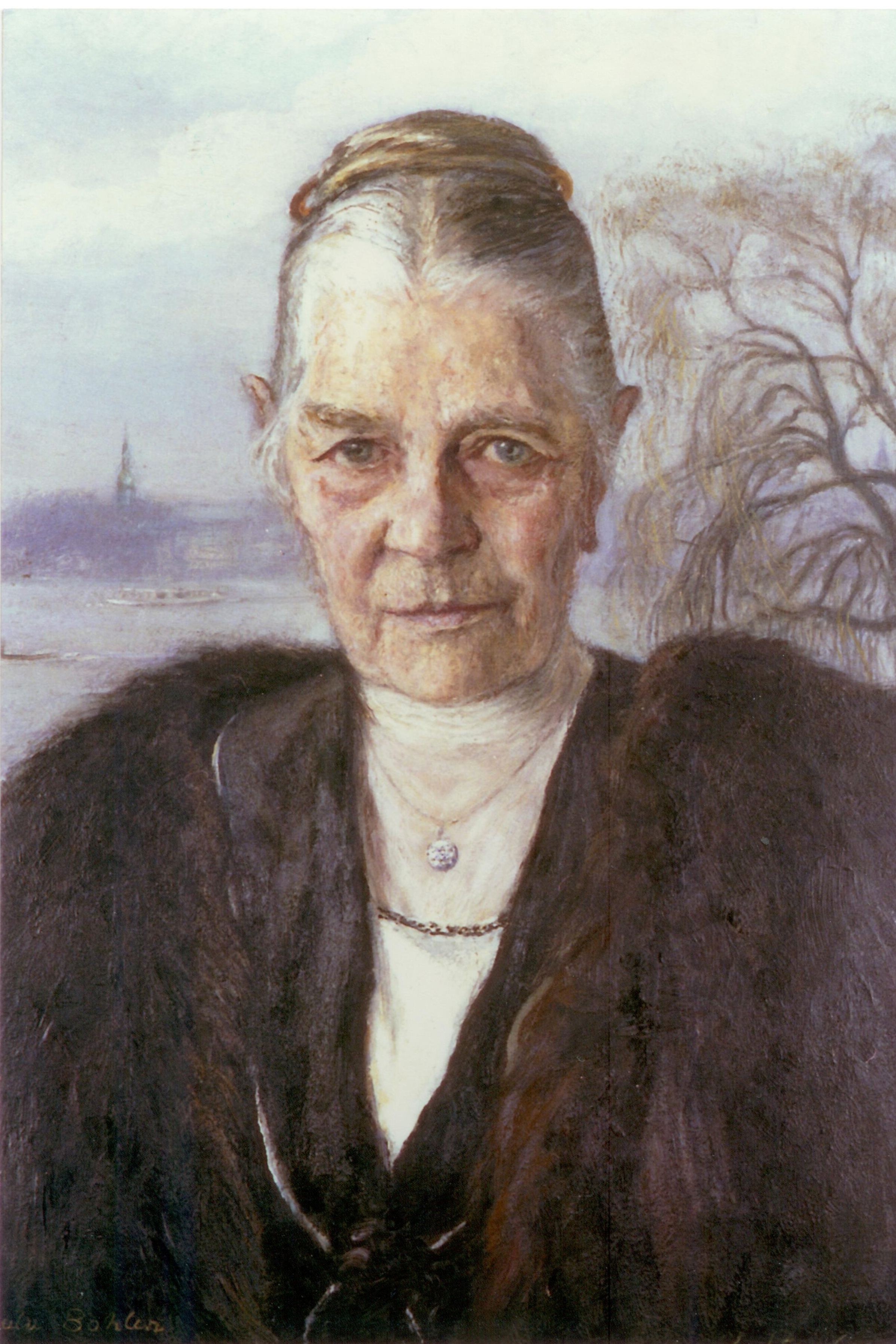 Porträt von Luise Friederike Bohlen