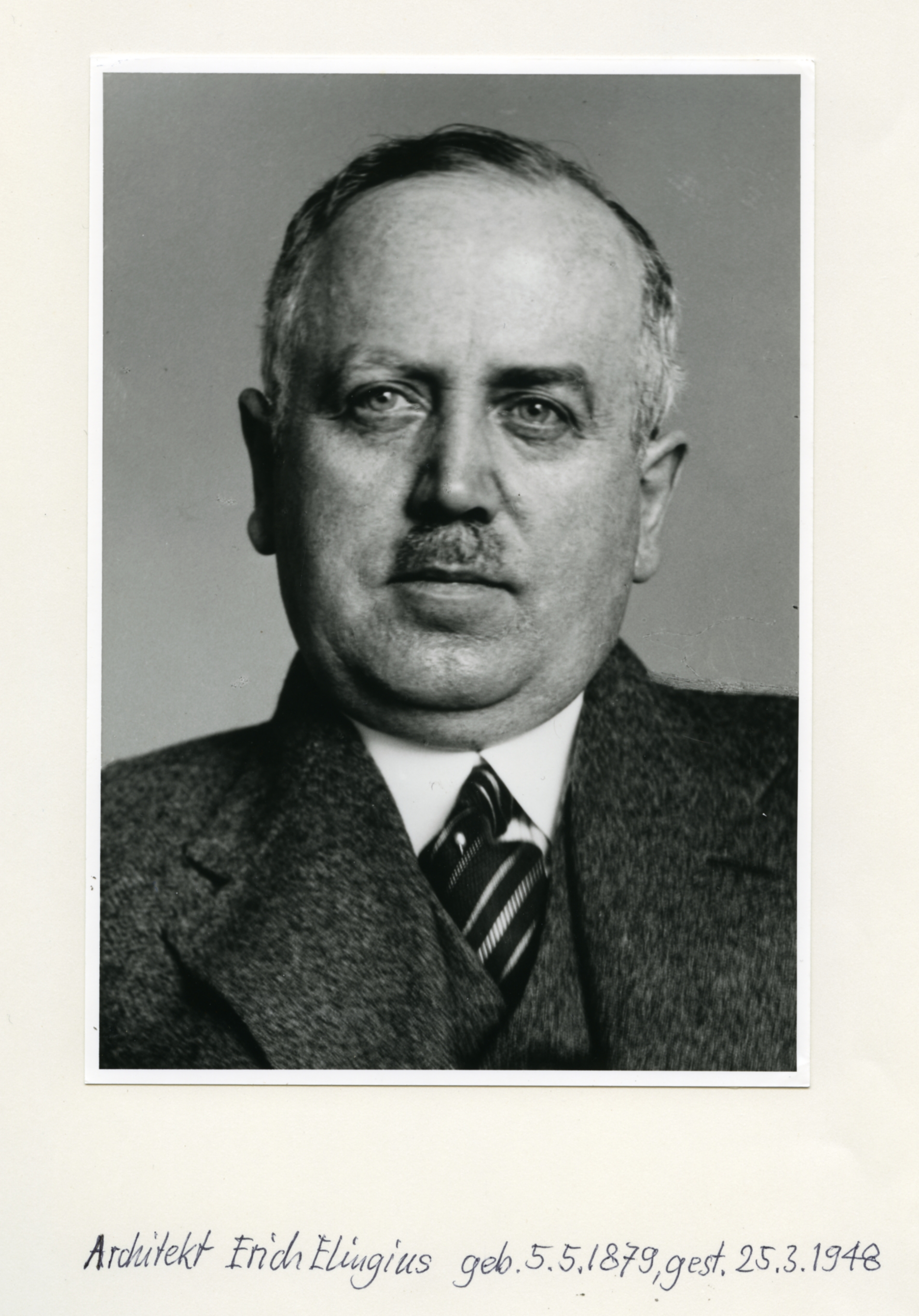 Porträt von Erich Elingius