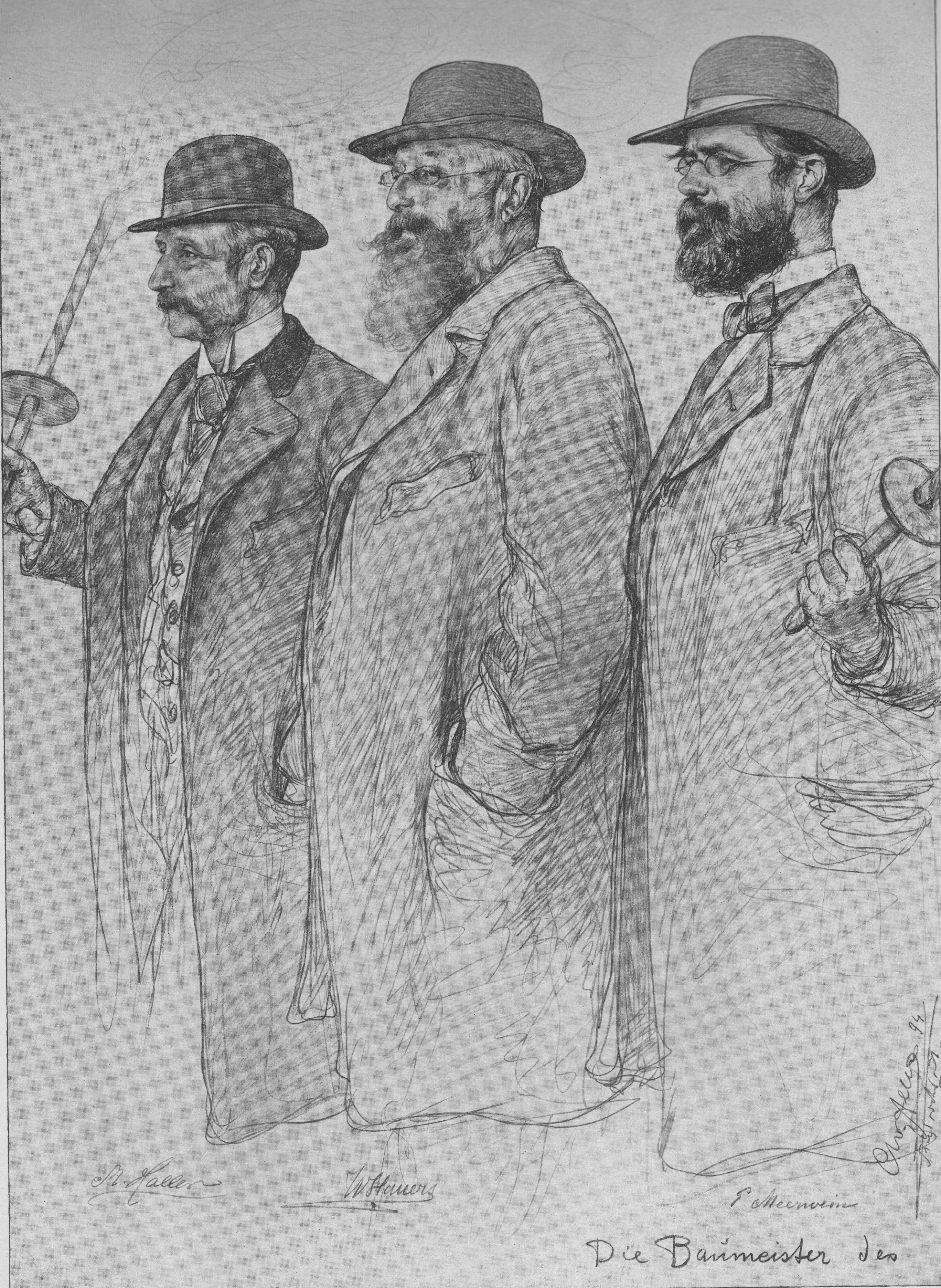 Porträt von Wilhelm Hauers