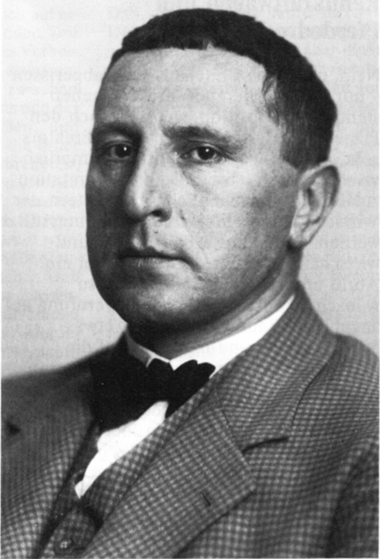 Porträt von Ernst May