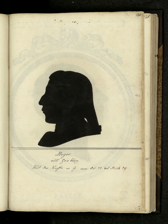 Porträt von Professor Friedrich Ludwig Wilhelm Meyer
