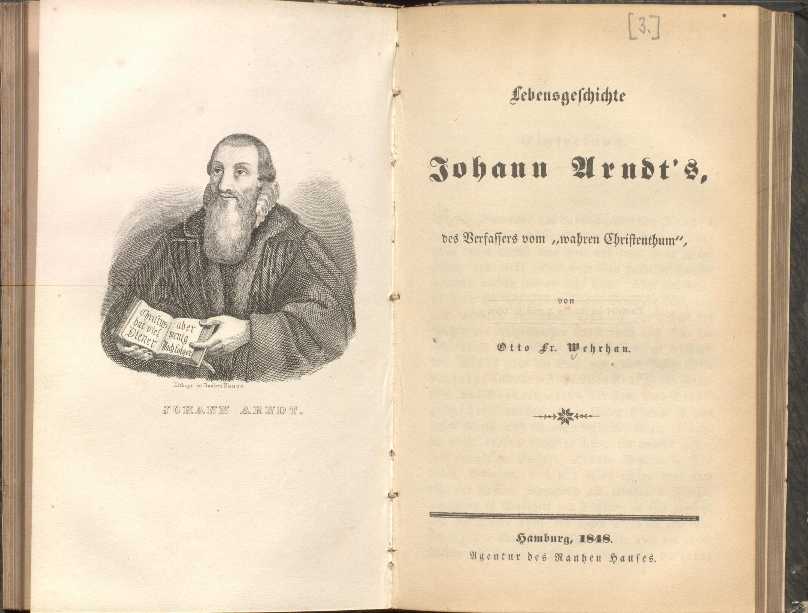 Porträt von Otto Friedrich Wehrhan