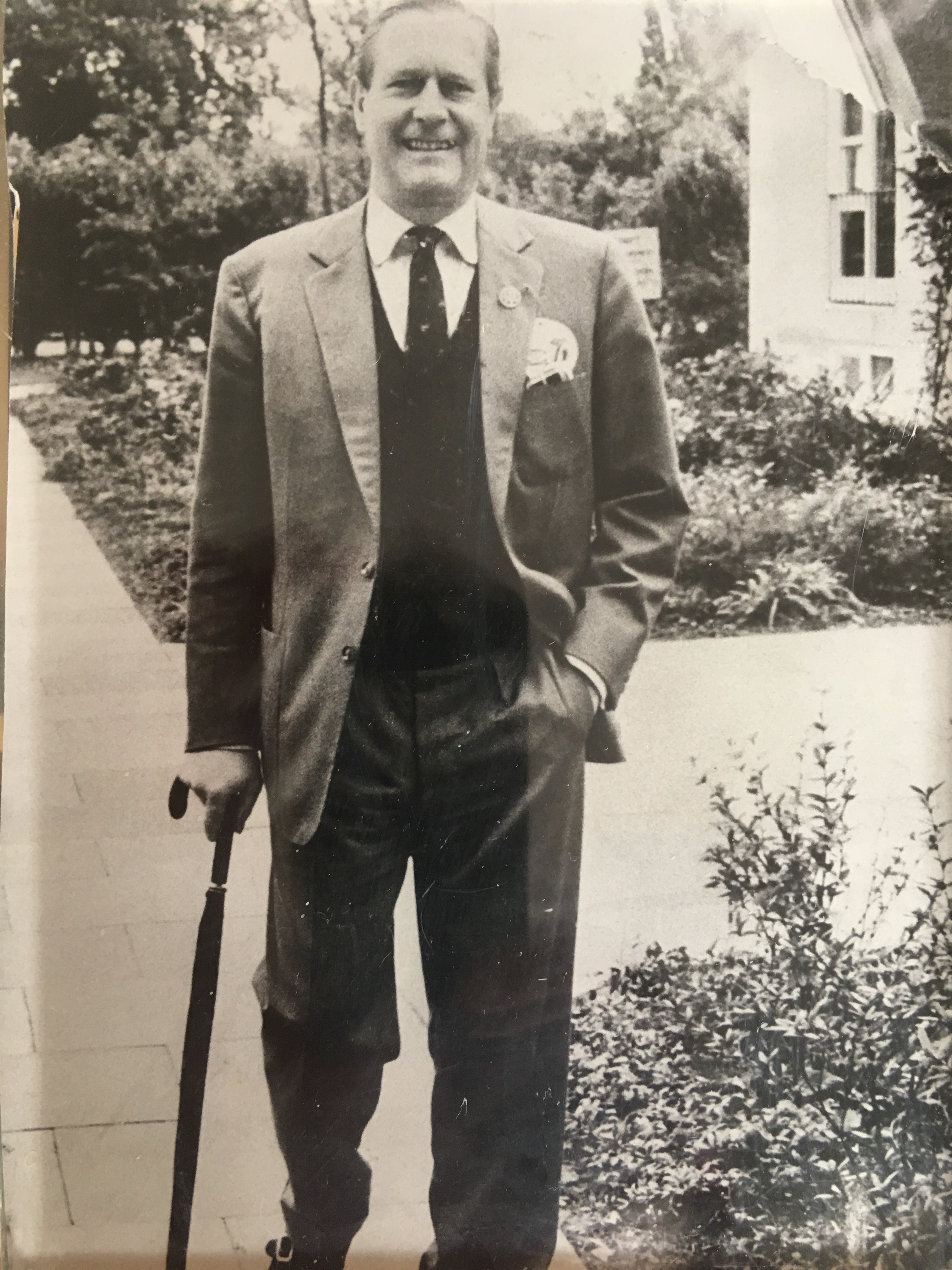 Porträt von Gottfried Freiherr von Cramm