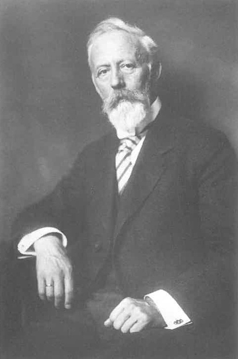 Porträt von Professor Friedrich Kallmorgen