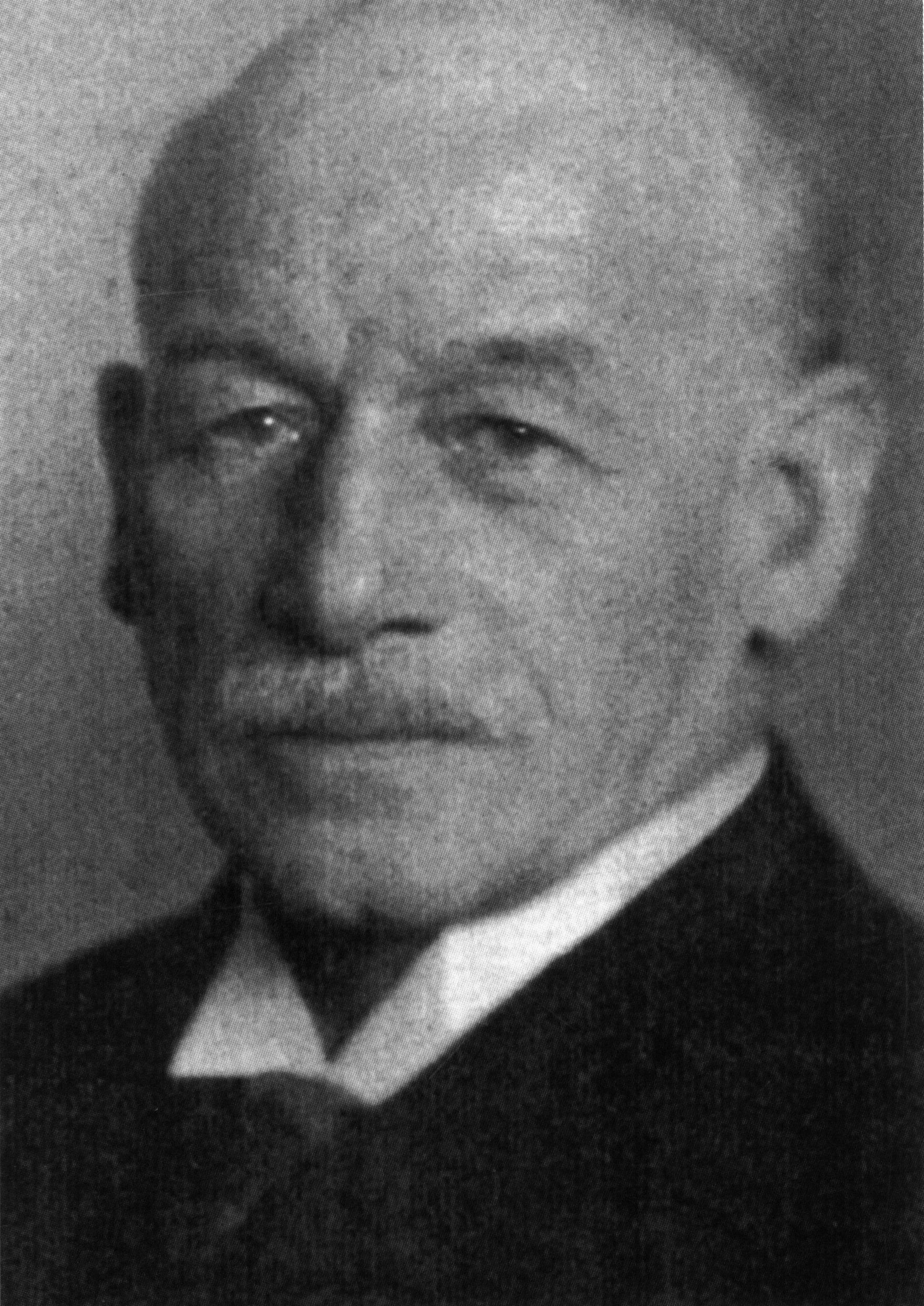 Porträt von Alphons Bernhard Hanssen