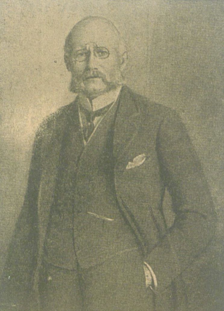 Porträt von Dr. H. C. Gustav Moritz Adolf Aufschläger