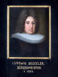 Porträt von Ludewig Becceler