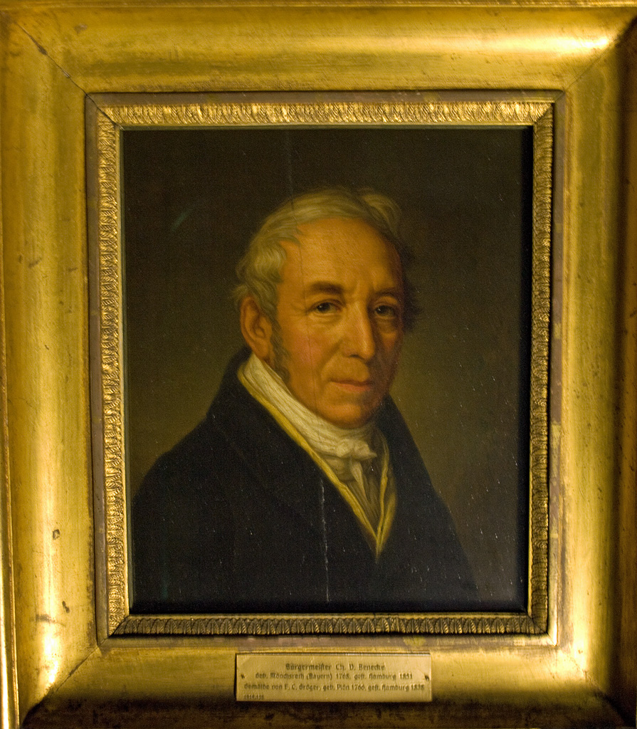 Porträt von Christian Daniel Benecke