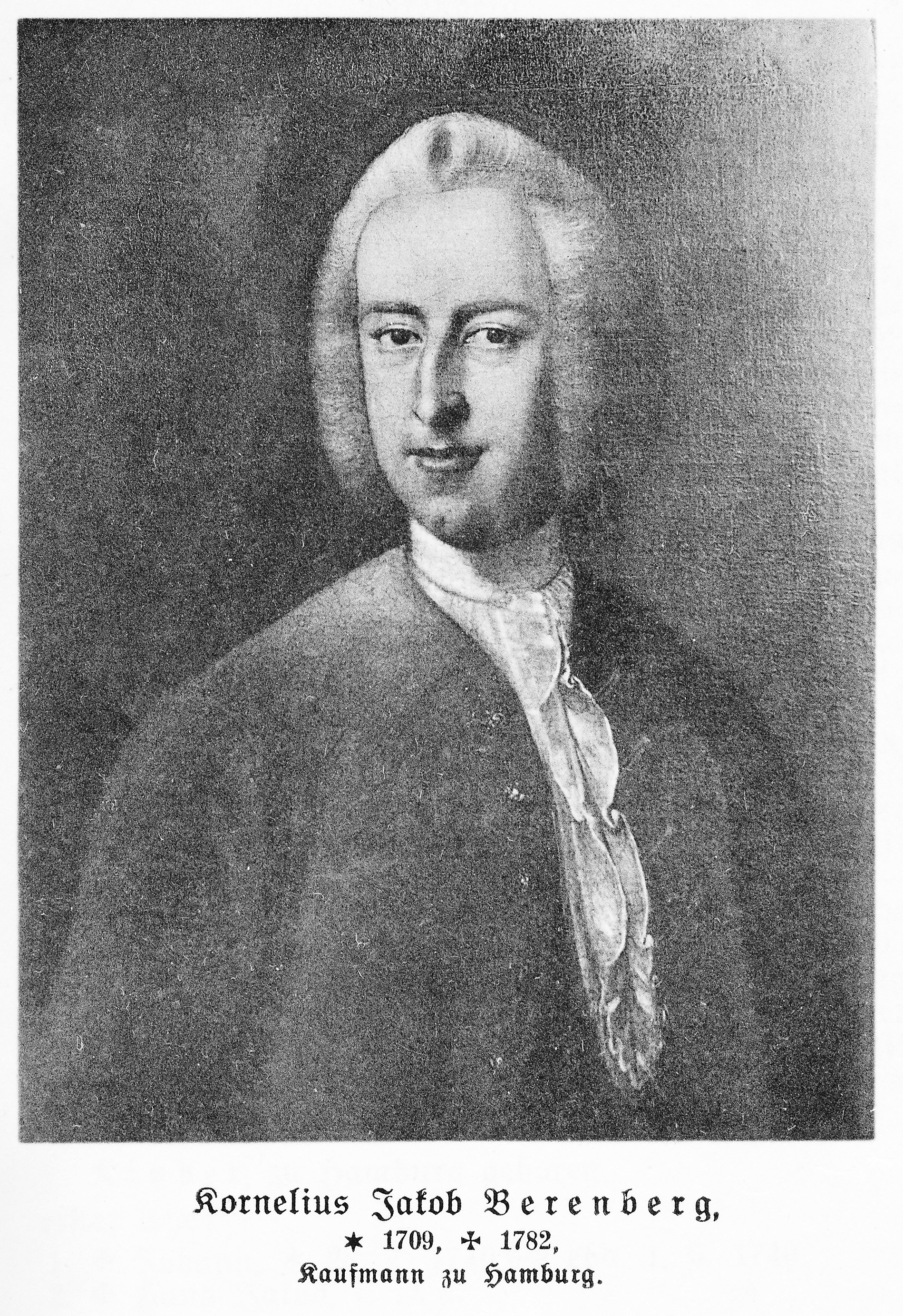 Porträt von Kornelius Jakob Berenberg