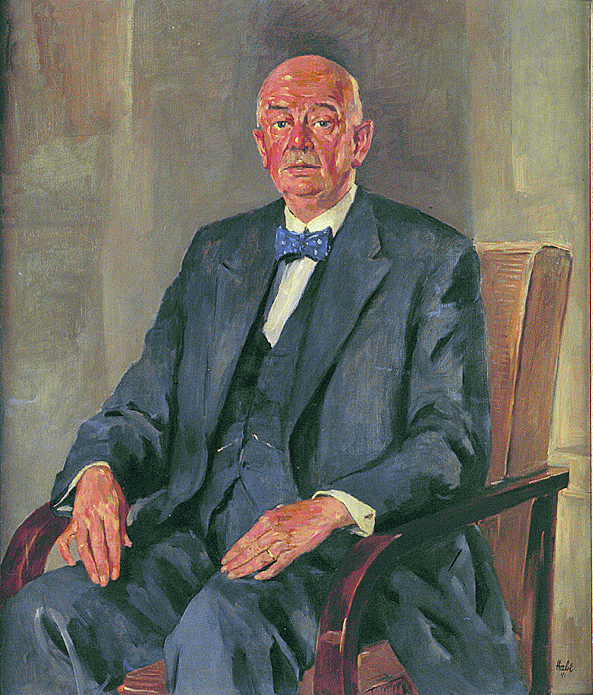 Porträt von Anton Cornelius Hübbe