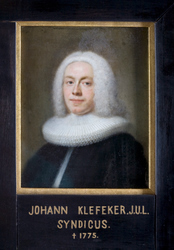 Porträt von Johannes Klefekers