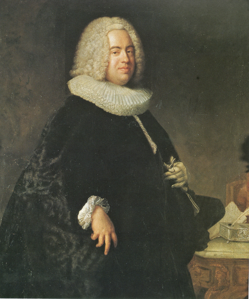 Porträt von Clemens Samuel von Lipstorp