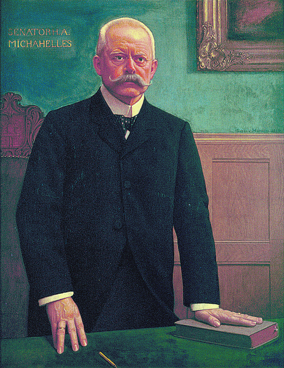 Porträt von Heinrich Alfred Michahelles
