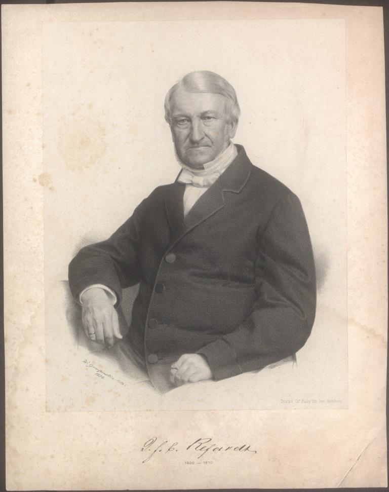 Porträt von Johann Friedrich Carl Refardt sen.