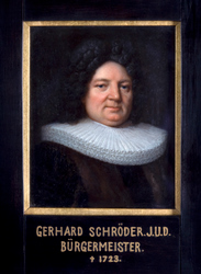 Porträt von Gerhard Schröder