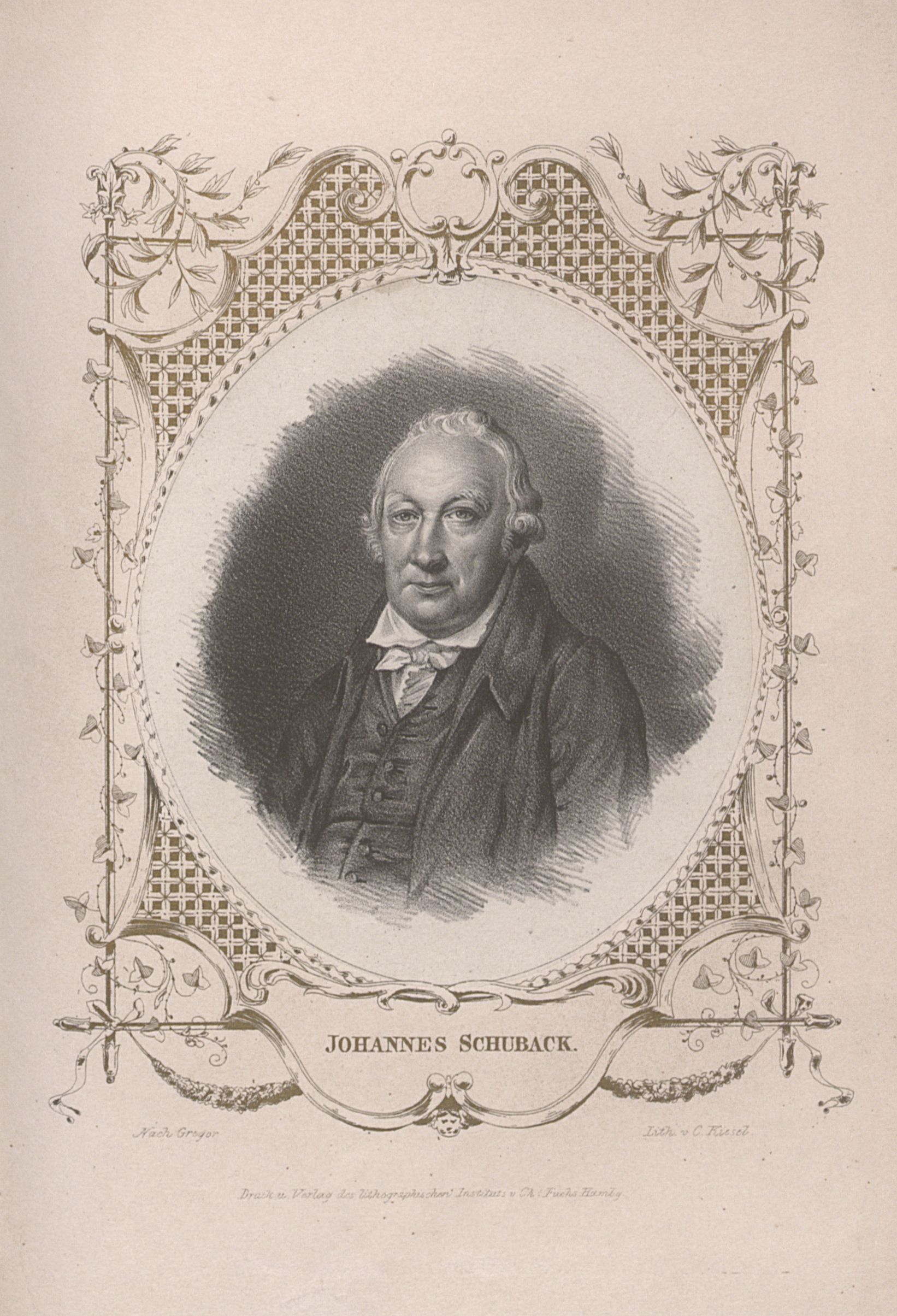 Porträt von Johannes Schuback