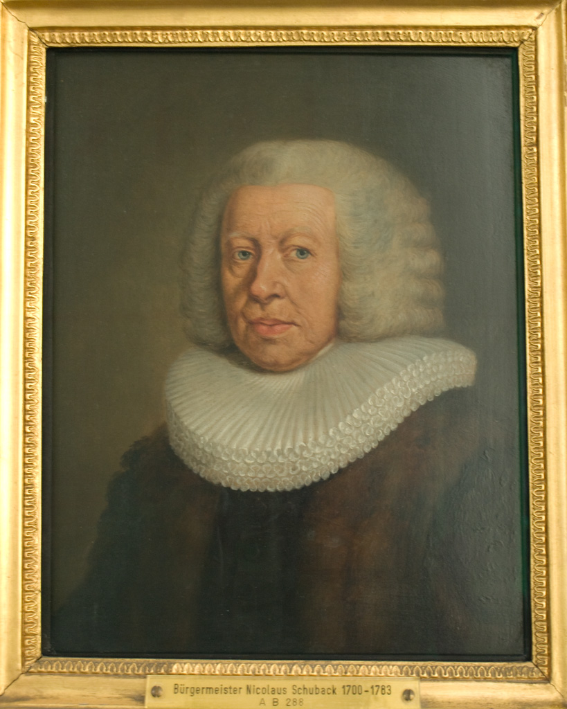 Porträt von Nicolaus Schuback
