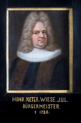 Porträt von Hinrich Diedrich Wiese