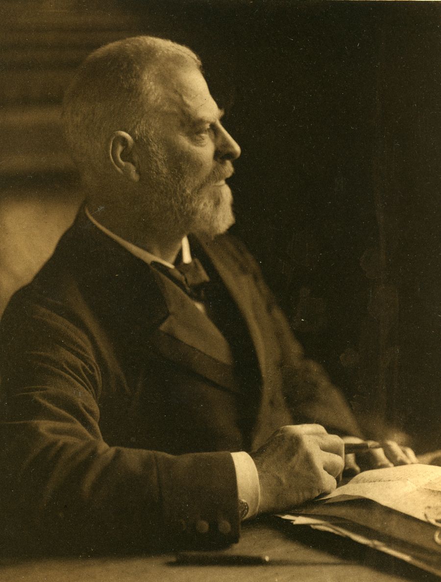 Porträt von Adolph Woermann