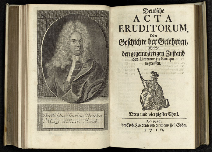 Porträt von Barthold Heinrich Brockes