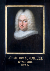 Porträt von Joh. Julius Surland
