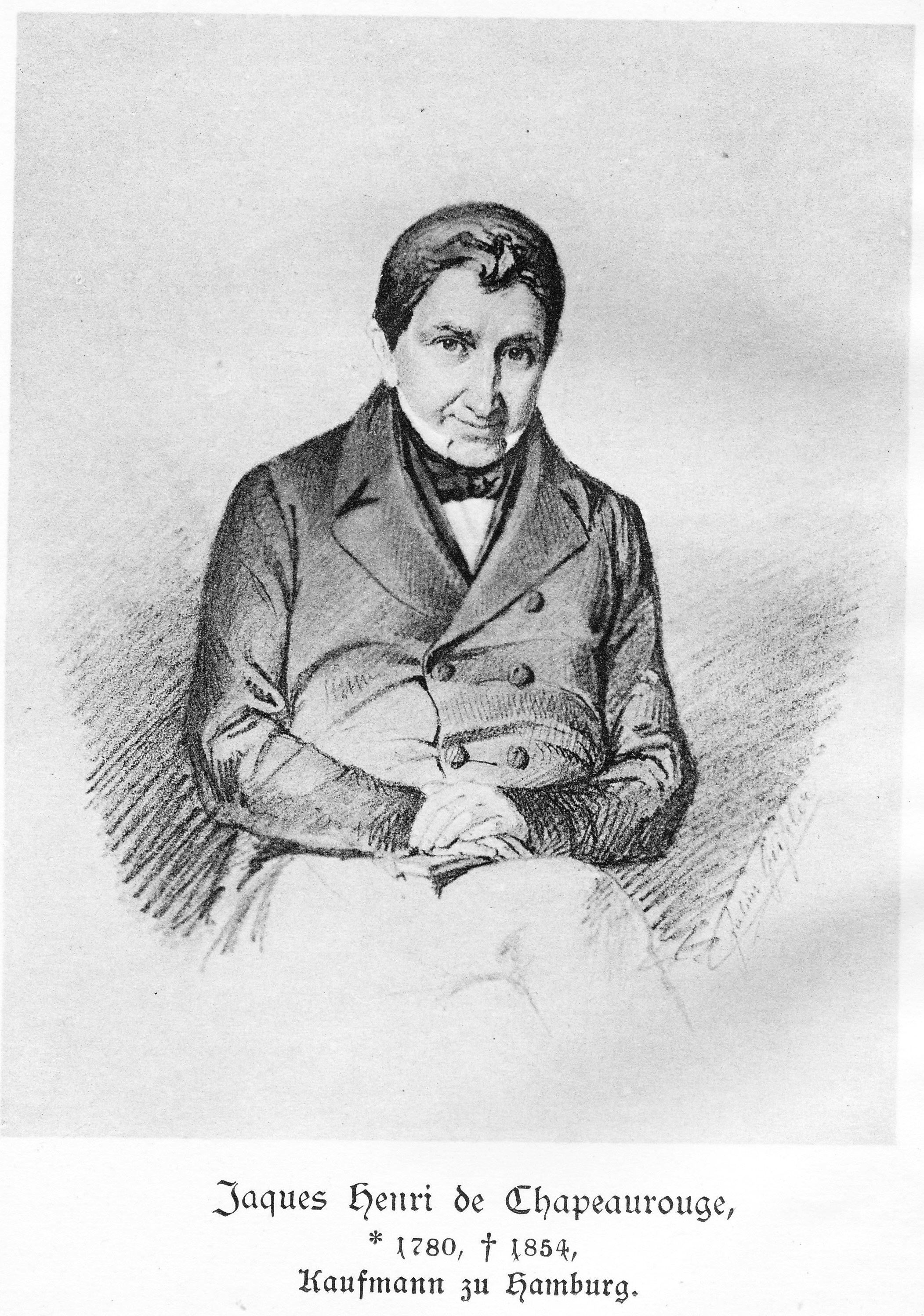 Porträt von Jacob Heinrich de Chapeaurouge