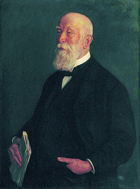 Porträt von Gustav August Rudolph Crasemann