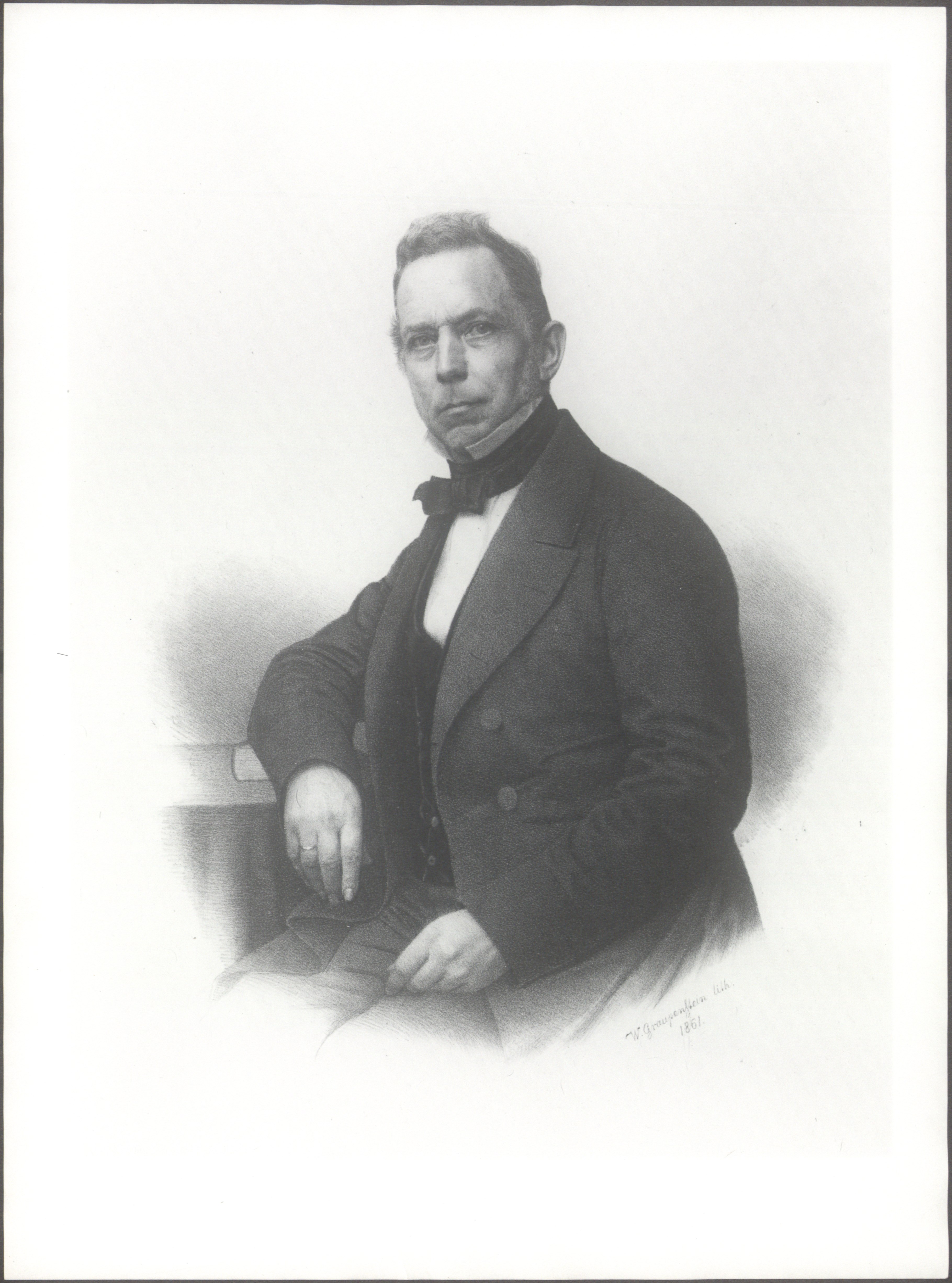 Porträt von Emil Theodor Franz Julius Bernhard Dill