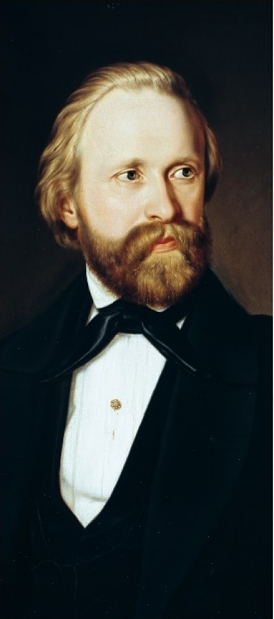 Porträt von Dr. phil. Christian Friedrich Hebbel