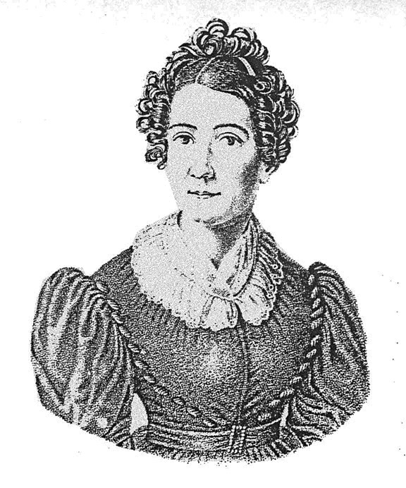 Porträt von Amalie Emerentia Catharina Sophia Schoppe, geb. Weise