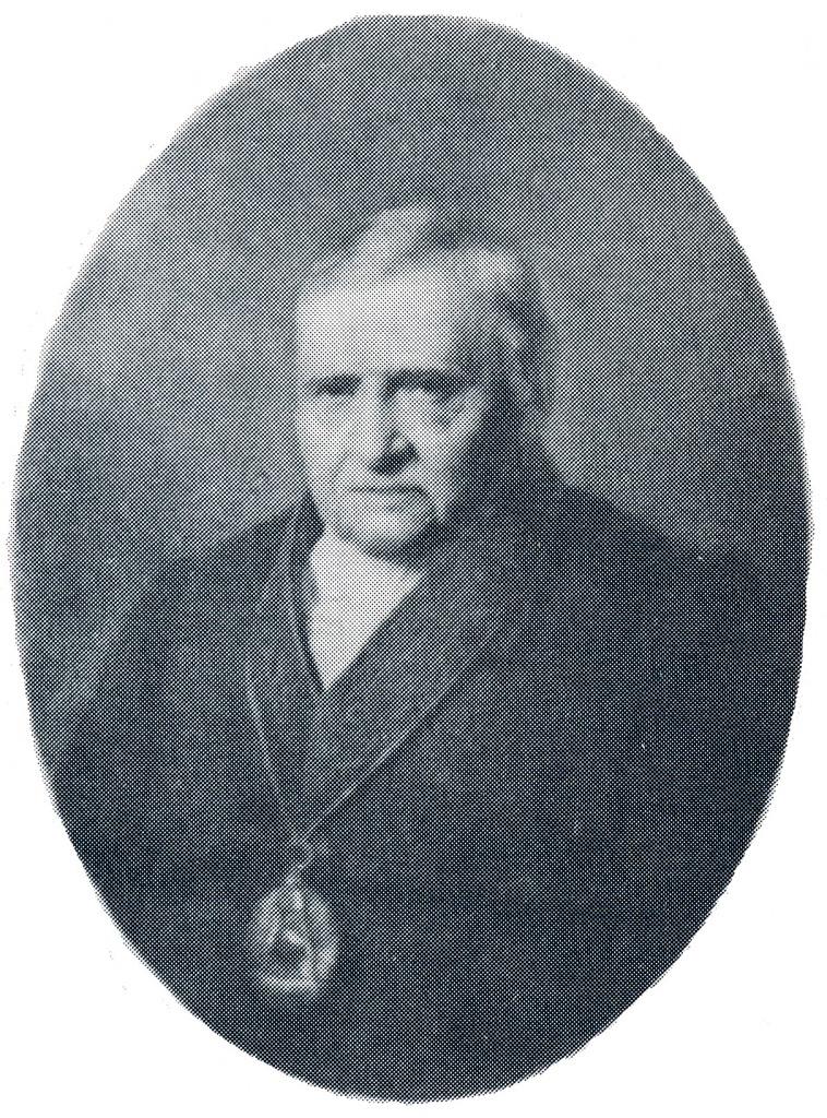 Porträt von Heinrich Johann Merck