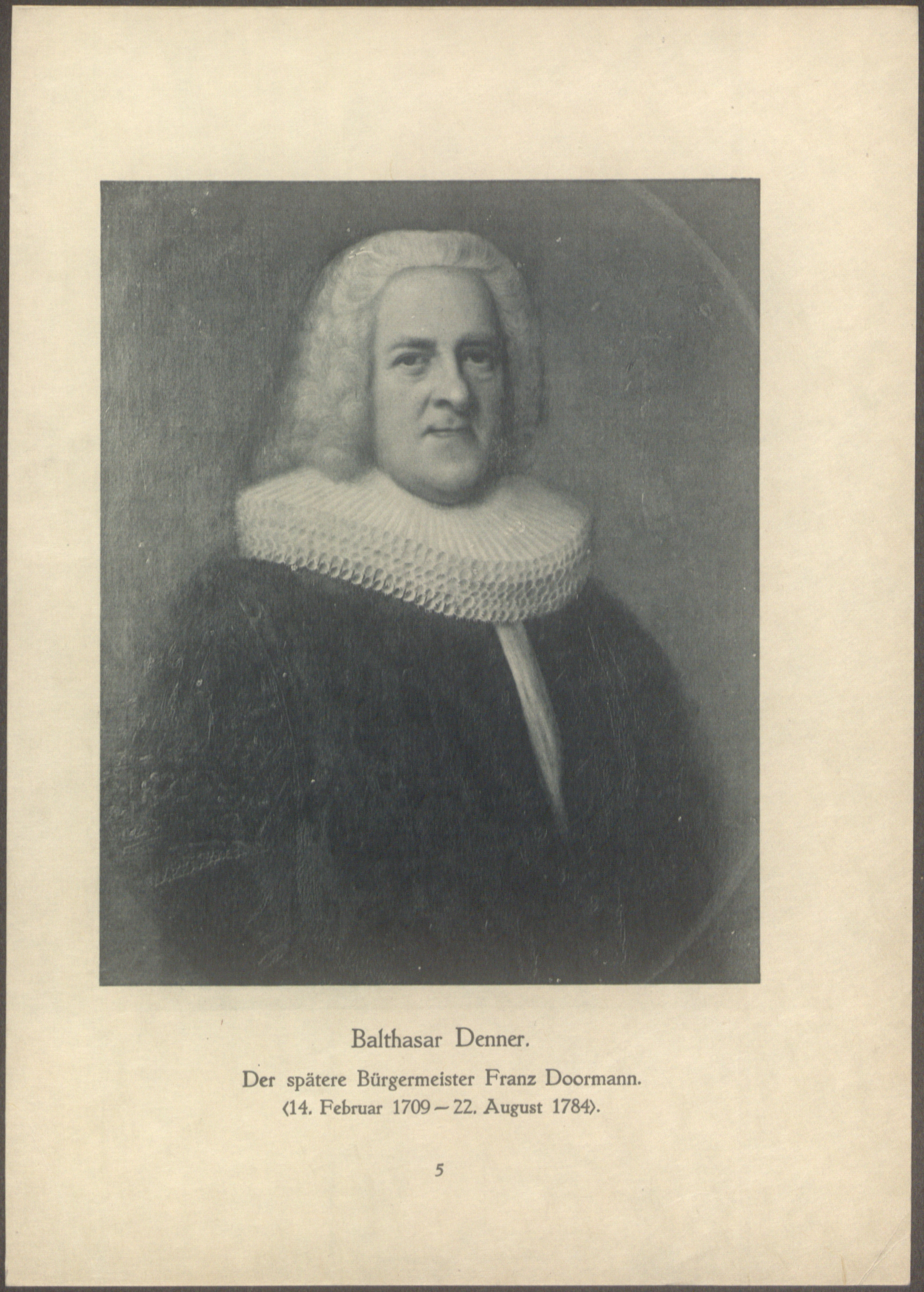 Porträt von Frans Doormann