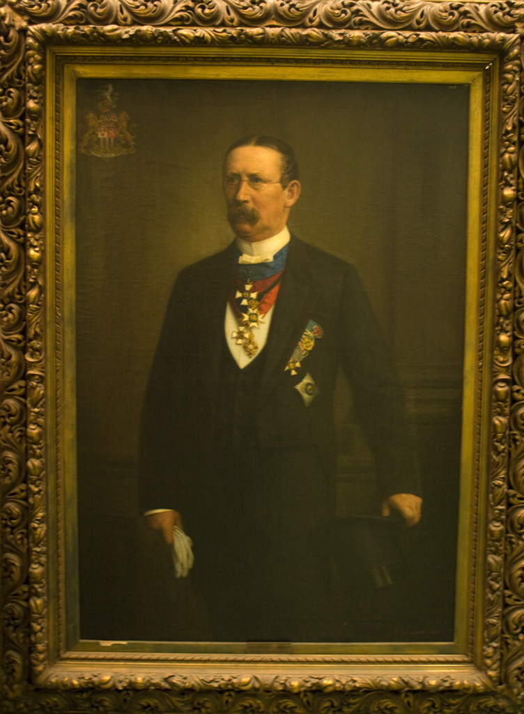 Porträt von Christian Heinrich Albertus Freiherr von Ohlendorff