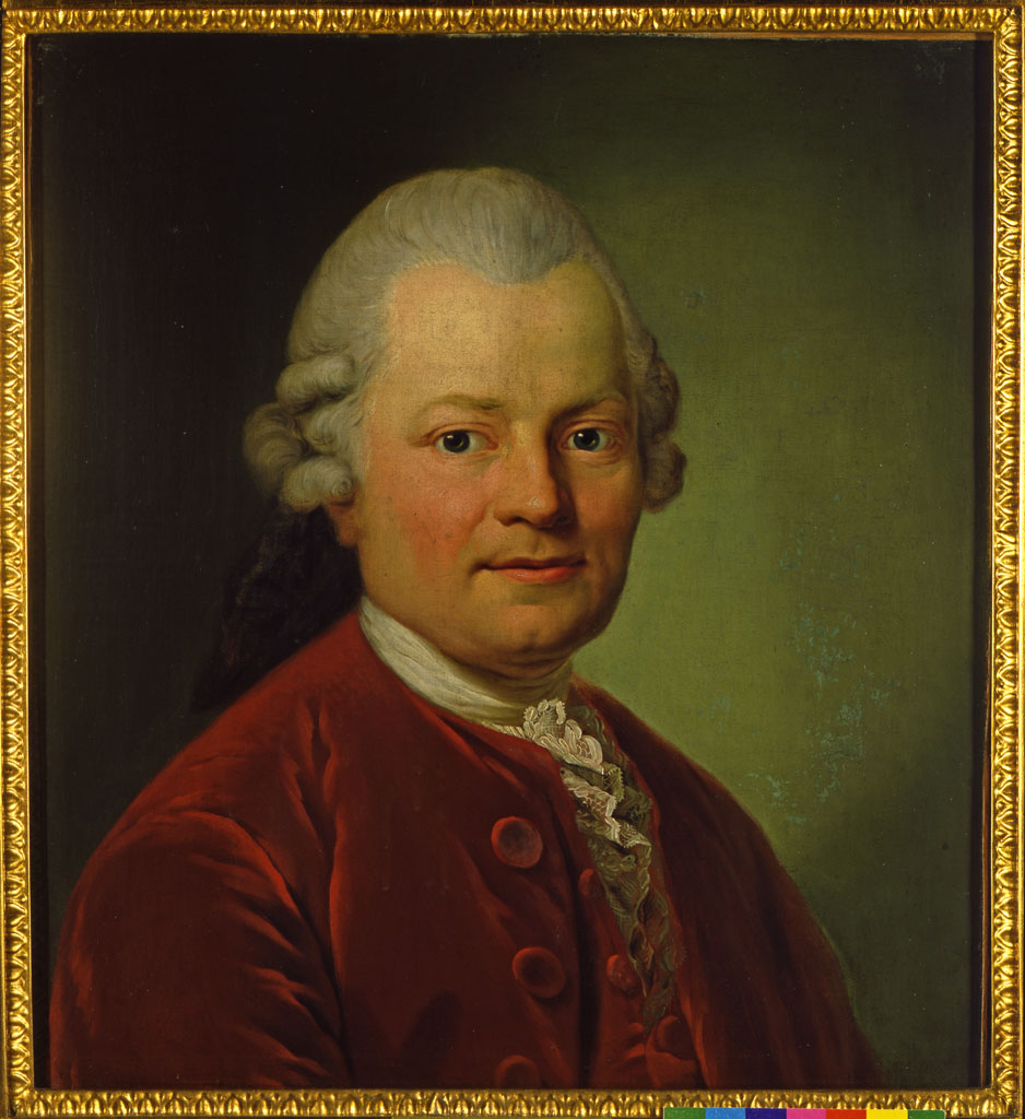 Porträt von Gotthold Ephraim Lessing