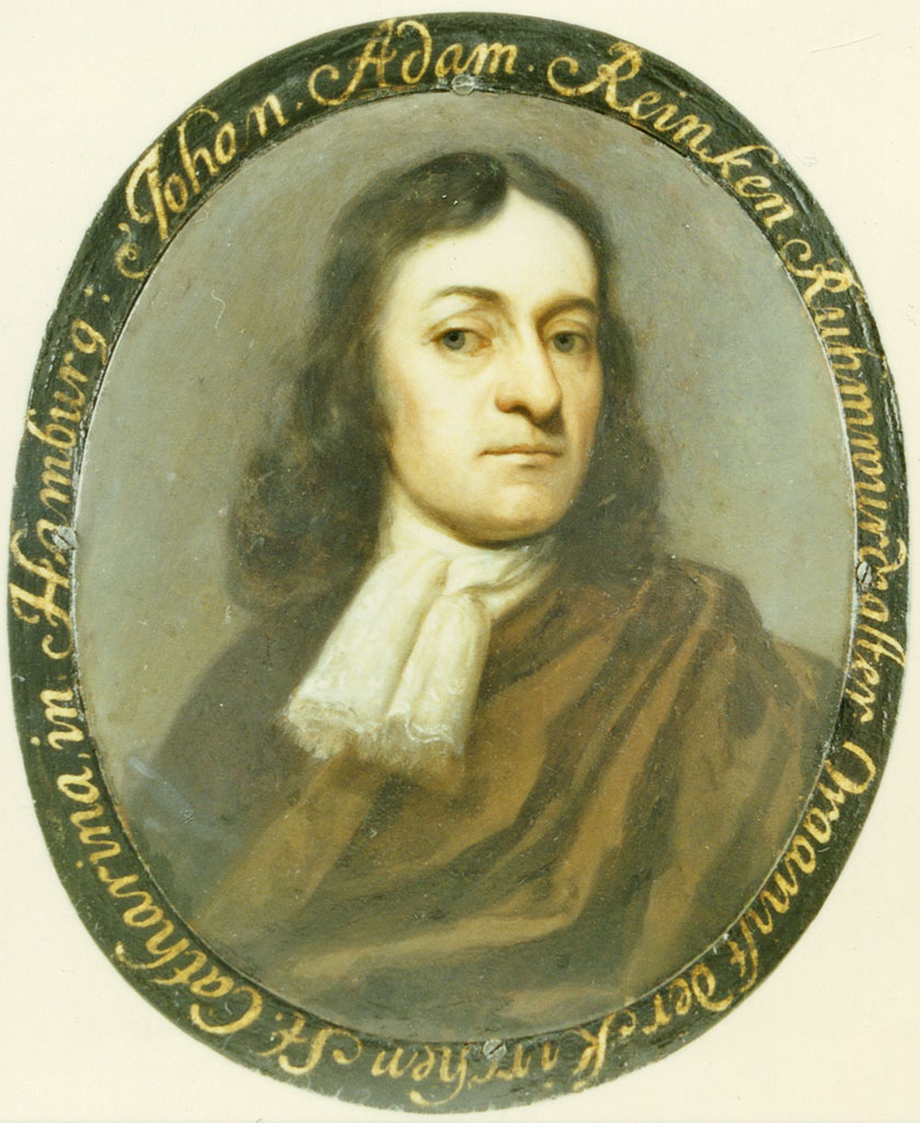 Porträt von Jan Adam (auch: Johann Adam) Reinken (auch: Reincken)