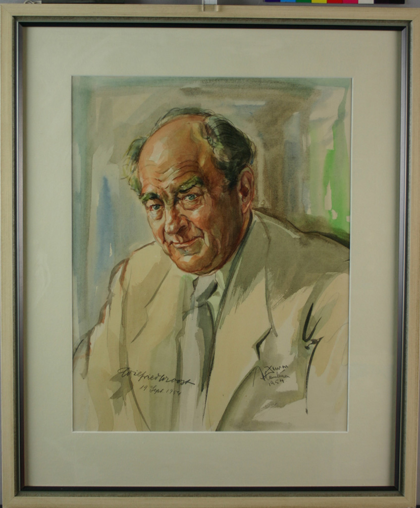 Porträt von Wilfried Wroost