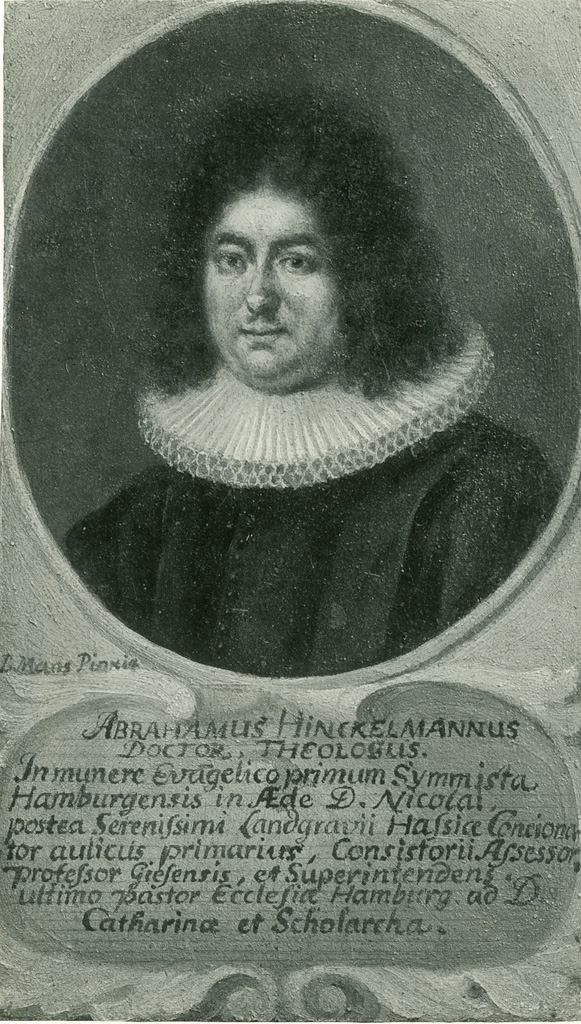 Porträt von Abraham Hinckelmann