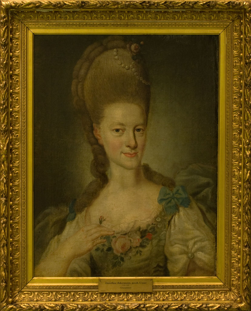 Porträt von Dorothea Caroline Ackermann