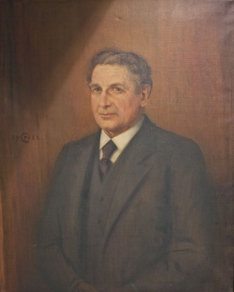 Porträt von Franz Pfordte