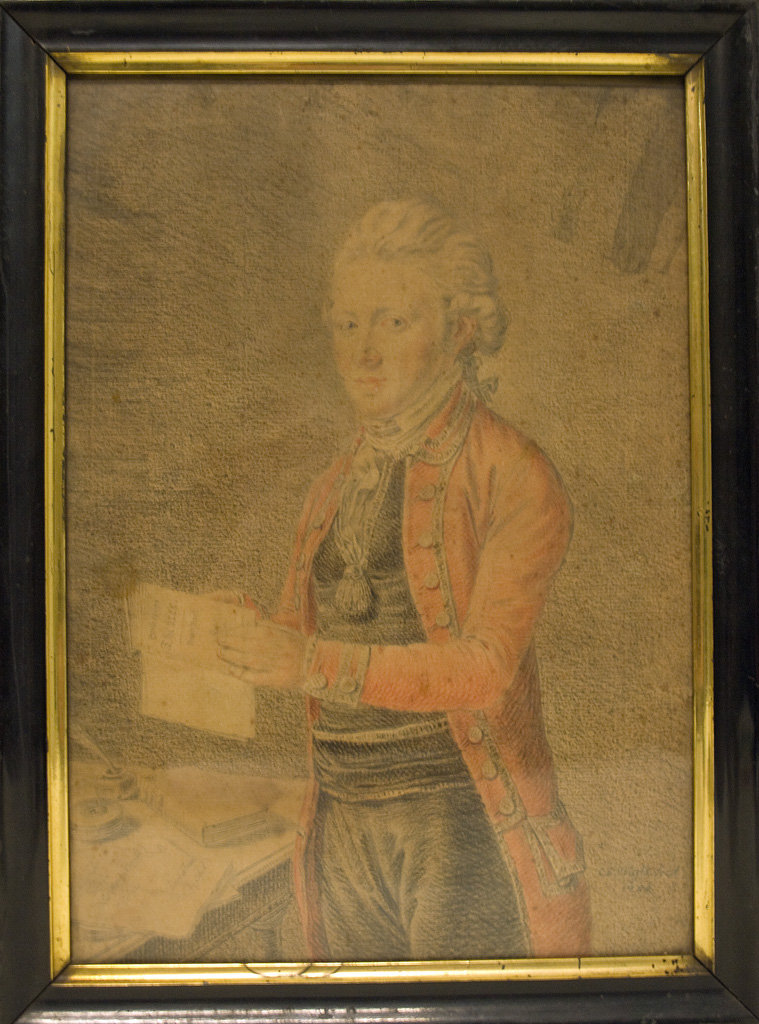 Porträt von Johann Matthias Wilhelm Karl Loehrs