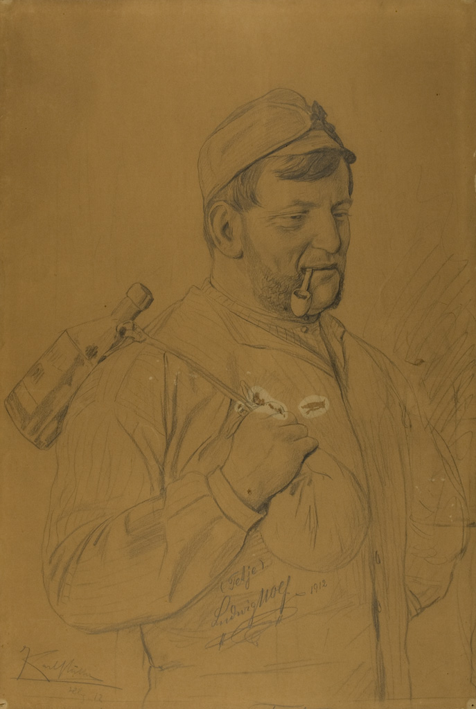 Porträt von Ludwig Wolf