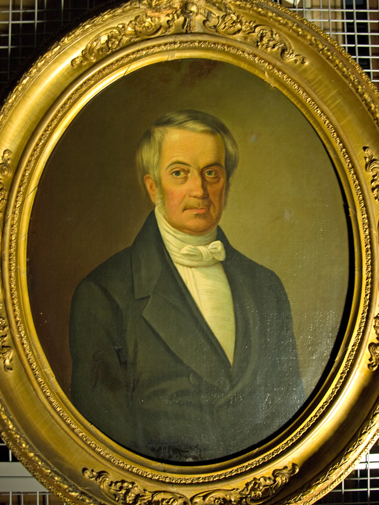 Porträt von Frans Heinrich Schlüter