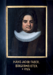 Porträt von Hans Jacob Faber
