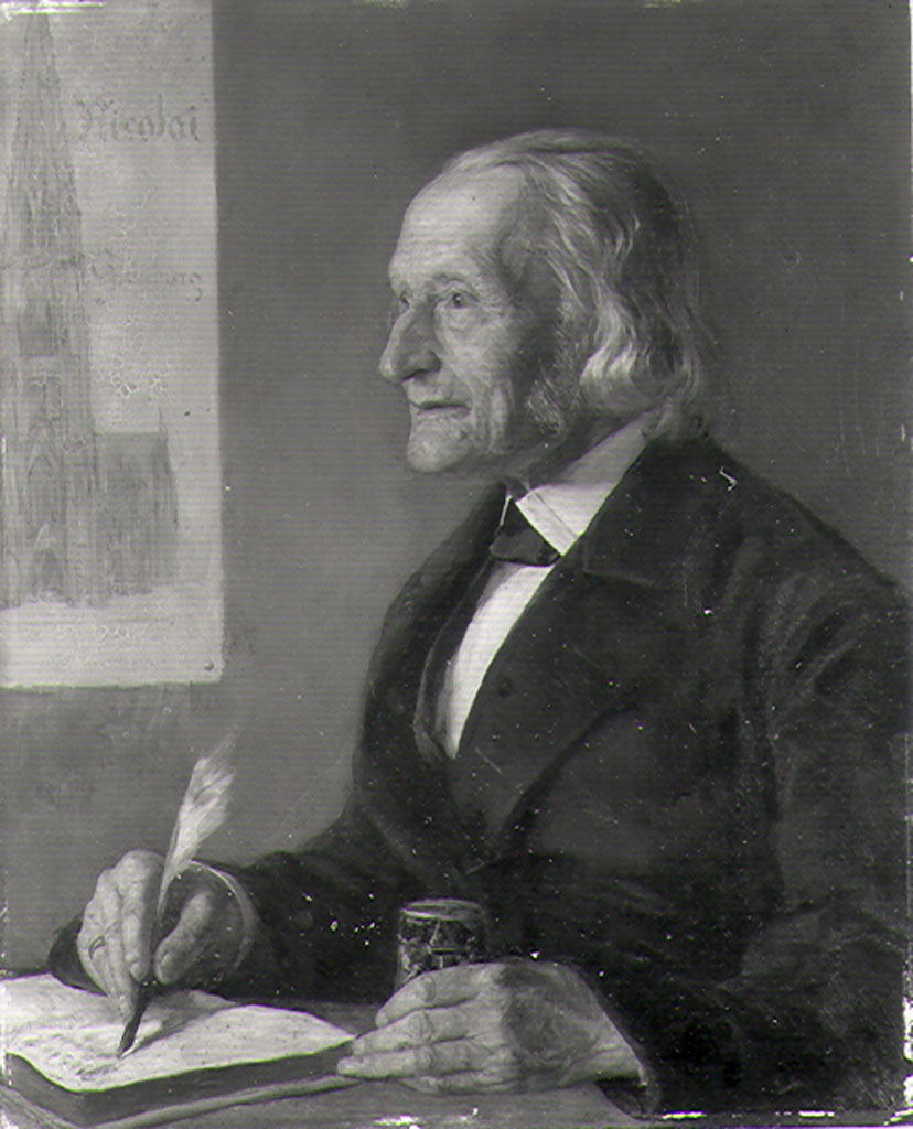 Porträt von Hans Heinrich Porth