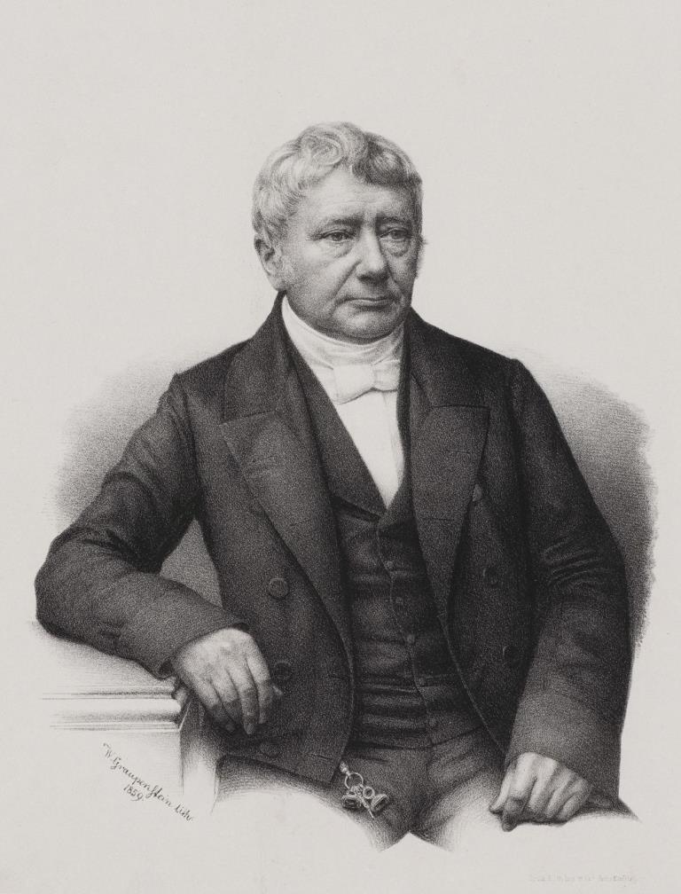 Porträt von Georg Johann Heinrich jr. Siemers