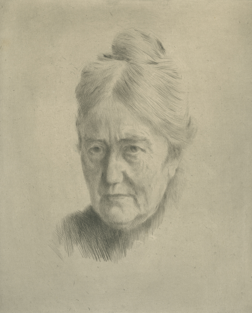 Porträt von Helene Henriette Elisabeth Lange