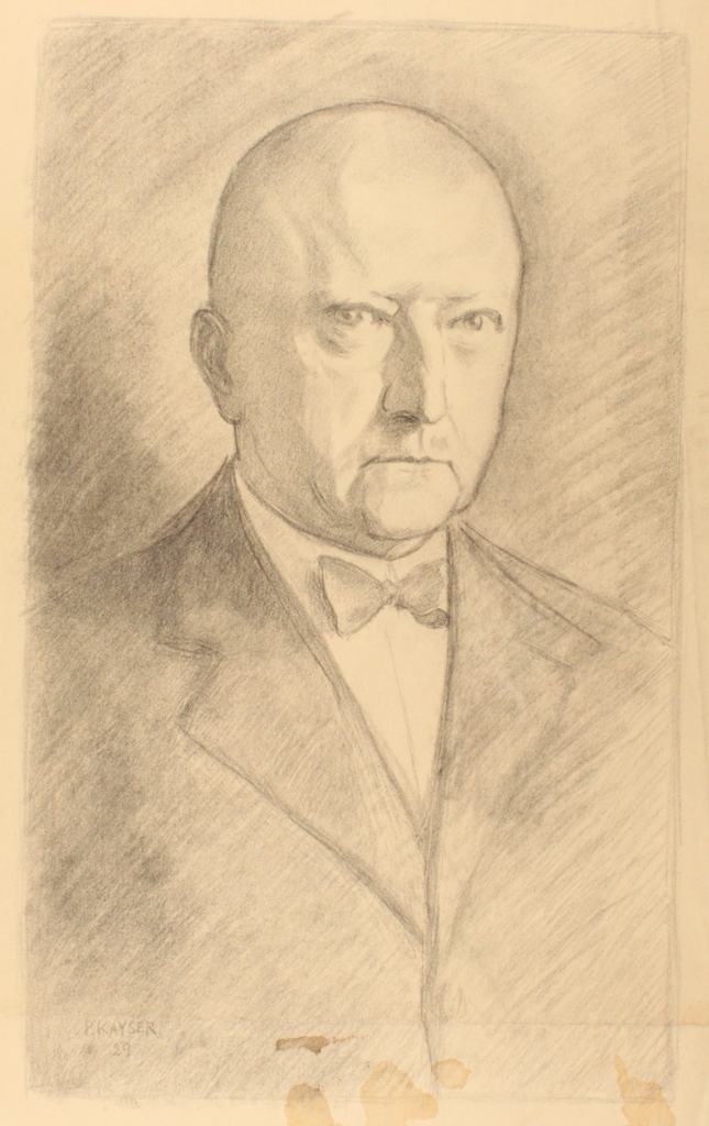 Porträt von Dr. Kurt Sieveking